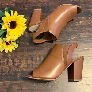 Brown open-toe sandals